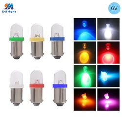 10pc 6V 6.3V AC DC Non-polarity BA9S T4W T11 LED Light Bulb 53 57 1895 1891 64111 for Pinball Machine Orange Ice Blue Warm White