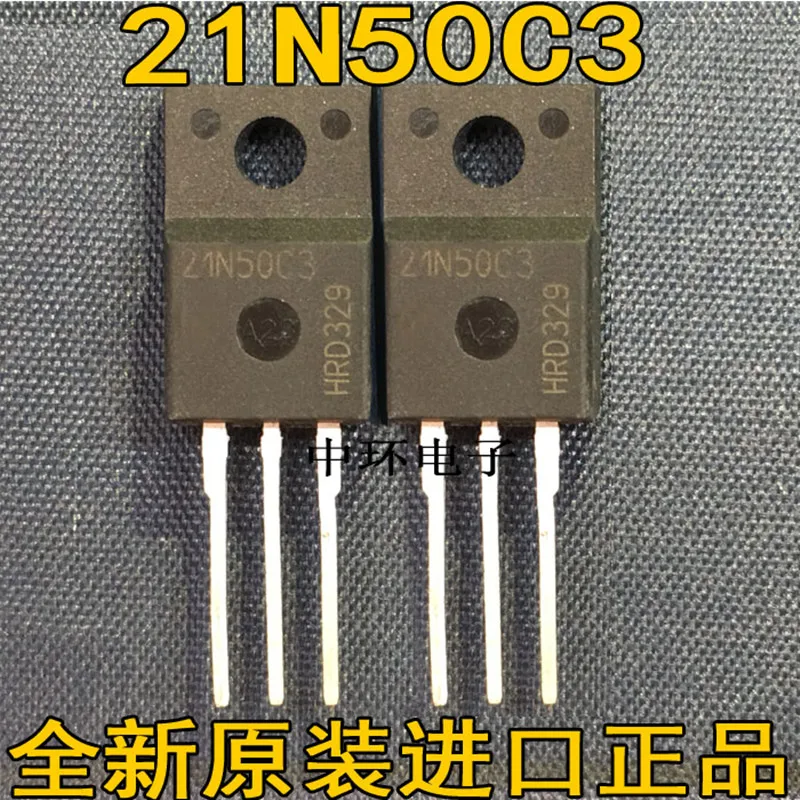 

5PCS SPA21N50C3 21N50C3 TO-220F 500V 21A