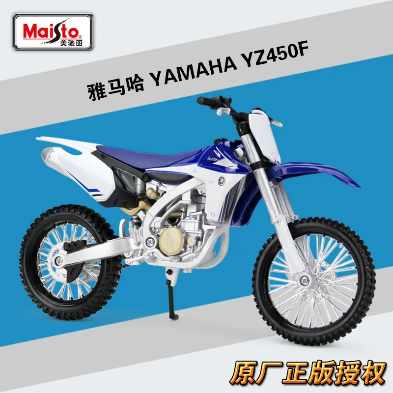 

Maisto 1:12 Yamaha YZ450F Литая модель мотоцикла из сплава