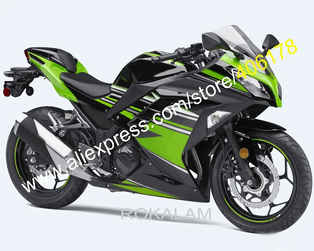 

For Kawasaki Ninja 300 KRT Edition 2013 2014 2015 2016 EX 300 Motorbike ABS Bodywork Fairings Kit (Injection Molding)