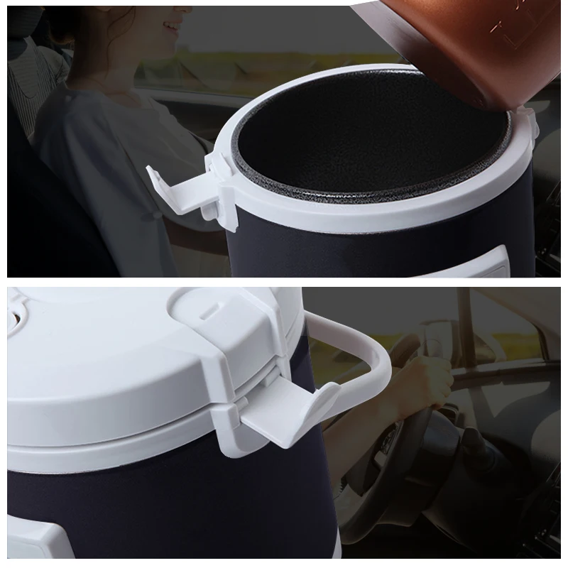 Portable Car Electric Rice Cooker 12-24V Car Large Truck 1.6L Self-Driving Tour Can Keep Warm And Cook Rice Regularly