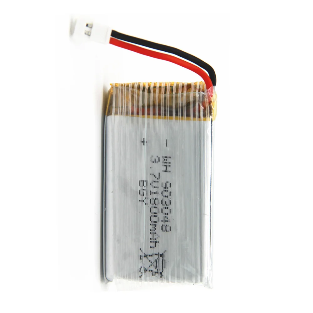 3.7V high qulality lipo battery for KY601S RC helicopter toys parts 3.7V 1800mAh Battery 903048 1S XH2.54 Plug for RC Quadcopter