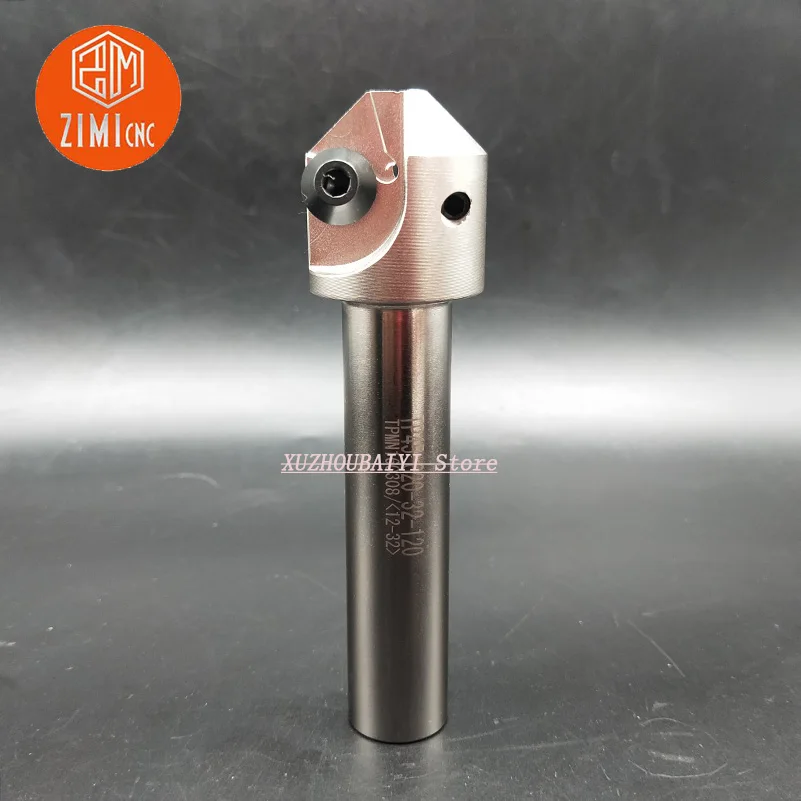 

TP45-C20-25-110/TP45-C20-32-120 chamfering tool bar 45 degree chamfering handle, suitable for TPMN1603 carbide blade CNC lathe