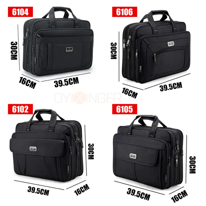 Men\'s Laptop Bags Large Capacity Single Shoulder Bag Fashion Business Men Briefcase Brand 15\