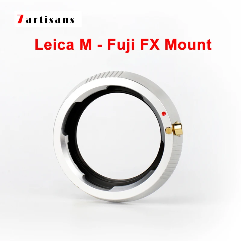 7 Pengrajin Leica M Mount Kamera Ring Adaptor Lensa untuk Fuji FX Mount Kamera X-T1 X-T10 X-T2 X-T20 X-T100 X-PRO1