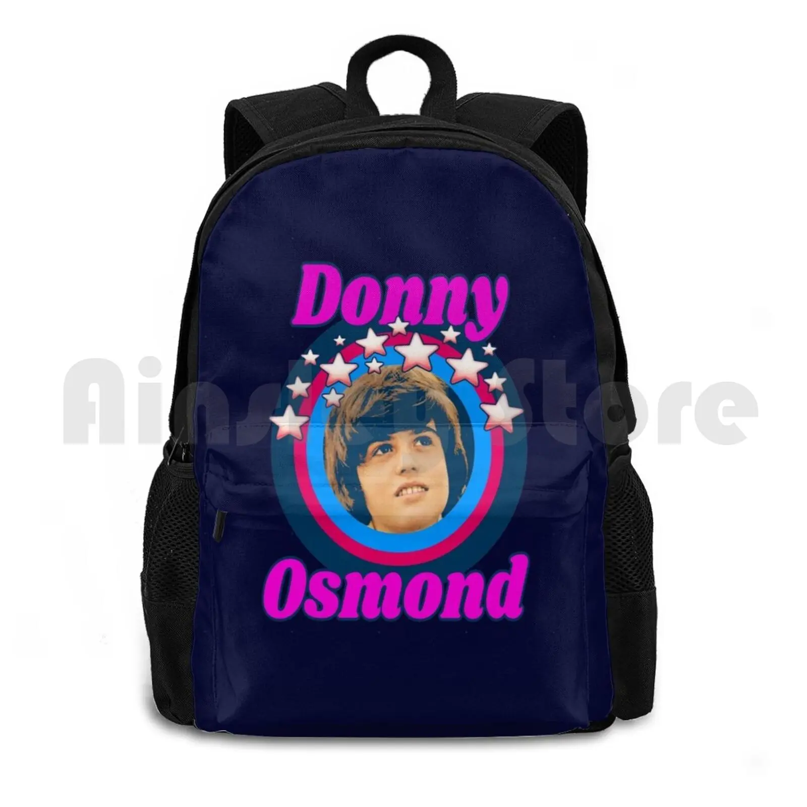 

Star Tribute : Donny Osmond Outdoor Hiking Backpack Riding Climbing Sports Bag Osmonds Donny Osmond Music Classic Pop Music Tv