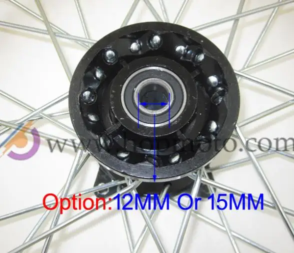 1.60-17 inch Front 1.85-14 inch Rear Rims Aluminum Alloy Wheel Rims Black Hub For KLX CRF Kayo BSE Dirt Pit Bike Motorcycle