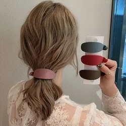 Pinzas para el pelo con forma de plátano para mujer y niña, horquillas con cola de caballo, accesorios para el cabello