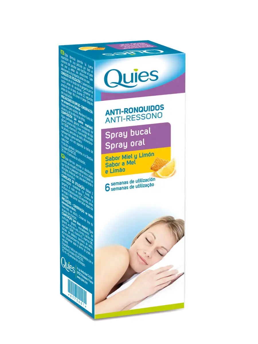 Deiters CYES anti-snoring mouth spray honey and lemon 70 ml-lubricates the throat and reduces snoring.