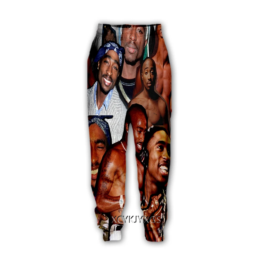 

xinchenyuan Tupac 2Pac 3D Print Casual Pants Sweatpants Straight Pants Sweatpants Jogging Pants Trousers K41