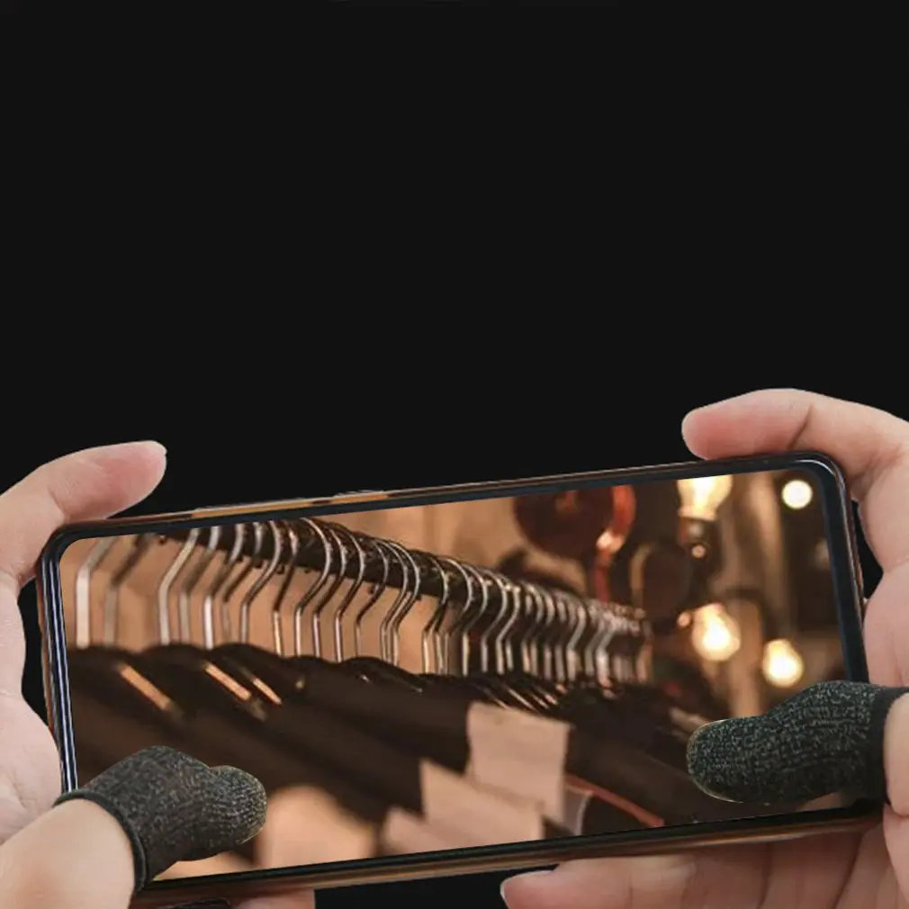 2021 HOT Game Finger Cots gioco per cellulare Touch Screen traspirante ultrasottile antiscivolo antiscivolo e anti-impronte digitali