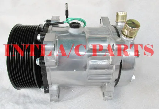 

SANDEN 8035 S8035 03129547 3129547 7H15 7S15 709 SD709 SD7H15 auto ac compressor for CASE truck 10pk