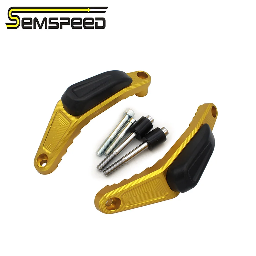 

Semspeed New Engine Anti Crash Slider No Logo MT-09 Motorcycle Crash Guard Left Right Protector For YAMAHA MT09 MT 09 2016-2020