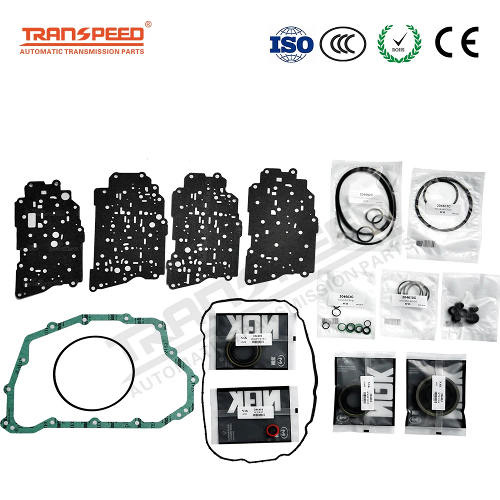 TRANSPEED 6F35 Automatic Transmission Repair Kit Overhal Kit Seals Gaskets Rings For Ford Car Accessories