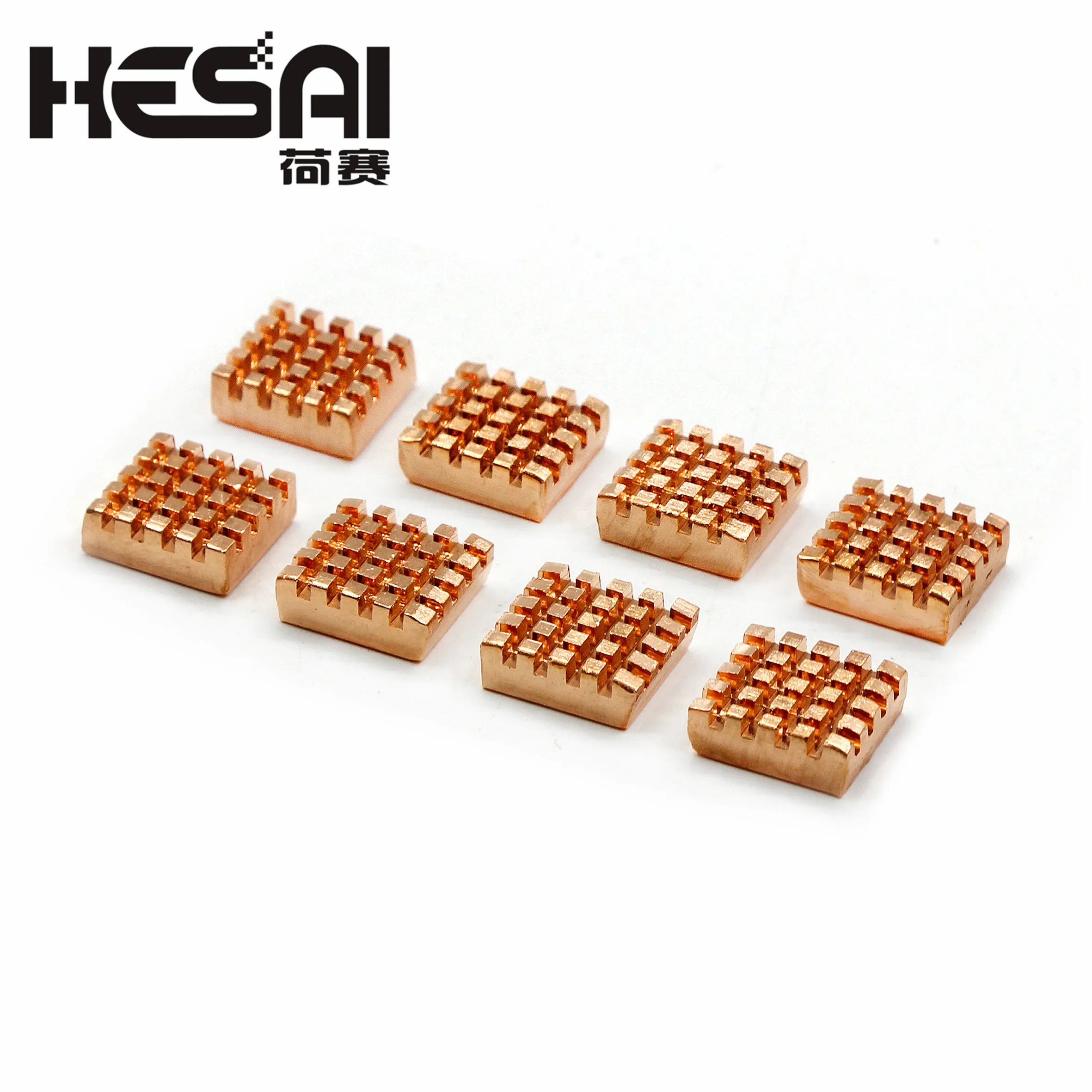 

8PCS/Set Copper Heat Sink Back Heatsink Cooler For VGA GPU DDR DDR2 DDR3 RAM Memory IC Chipset Cooling