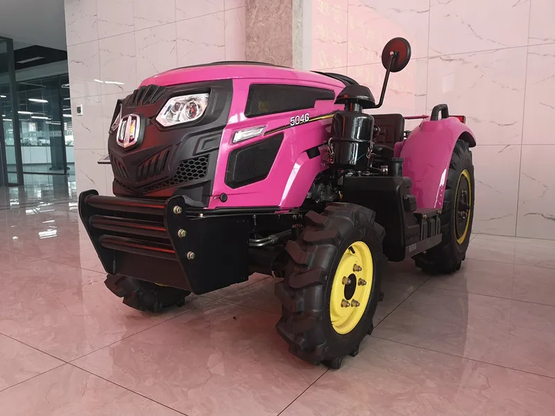 Gardenhouse Four Cylinder Engine 50HP Orchard  Machine Multifunction Farm Tractors Micro Tractors