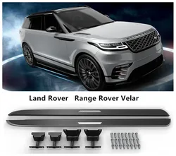 For Land Rover Range Rover Velar 2017 2018 2019 2020 2021 Running Boards Side Step Bar Pedals High Quality Nerf Bars Accessories