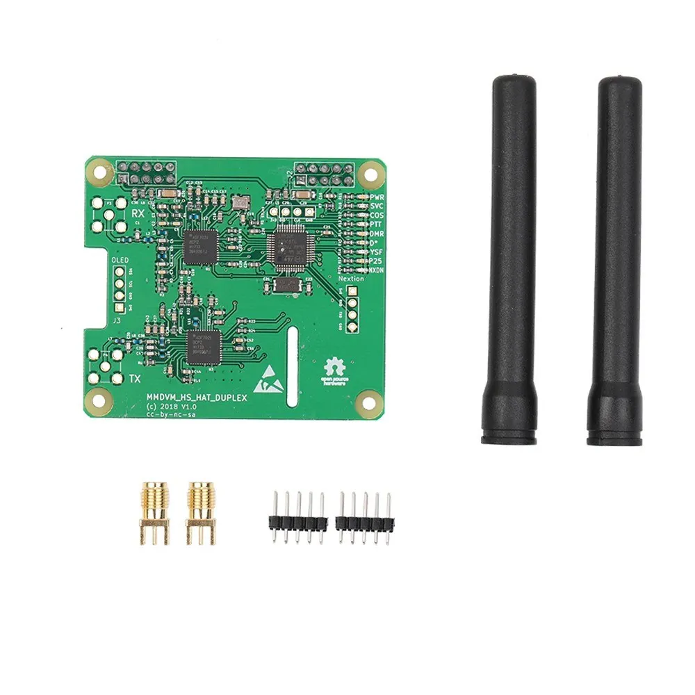 

Дуплексная точка доступа MMDVM, поддержка P25 DMR YSF для Raspberry Pi с антенной