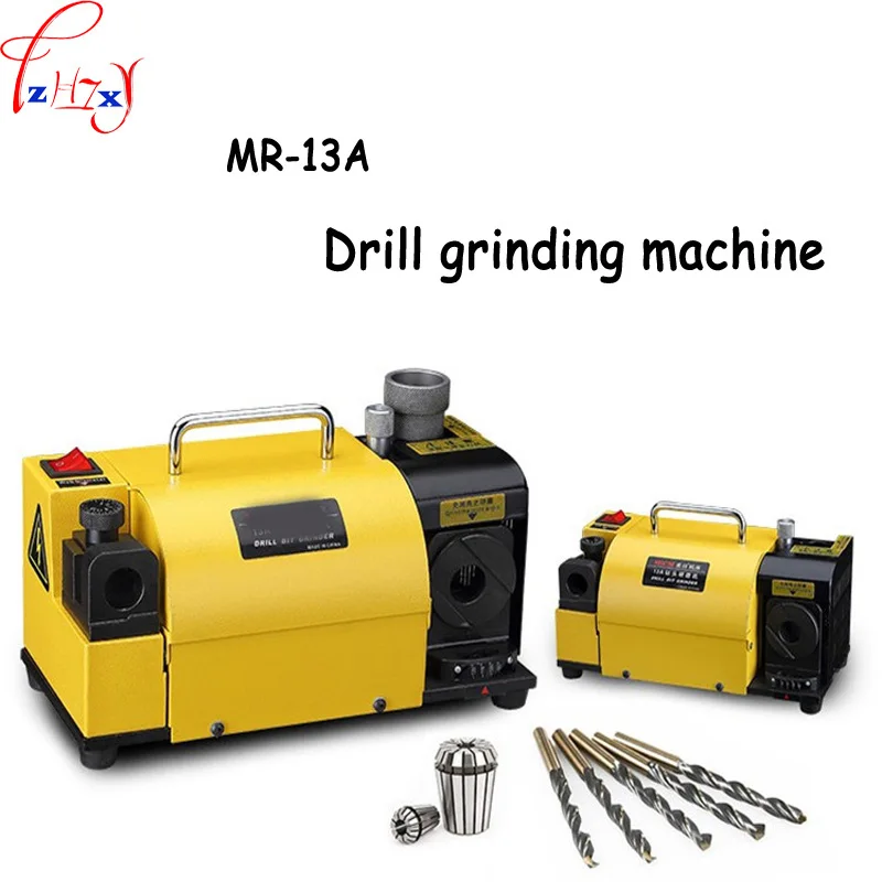 180W Drill Bit Sharpener 110V/220V Portable Angle Grinder Disc Universal Normal Grinding Machine MR-13A Bit Sharpening Tool