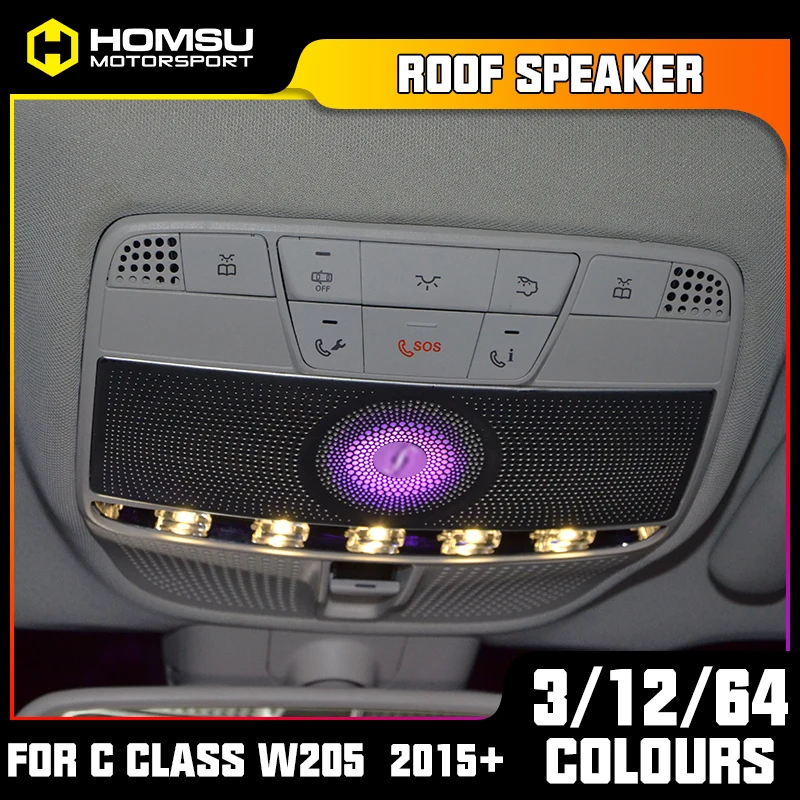 3D speaker for bm w G20 G28 3 series diamond dome tweeters synchronized with ambient light tweeter for 320i 325i 330i