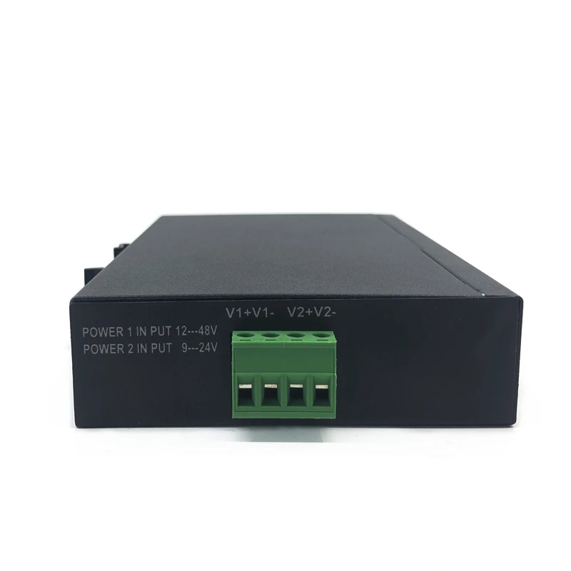 Port de protection pour l'éclairage, interrupteur industriel 8 Poe 10/100/1000M, commutateur gigabit, commutateur ethernet