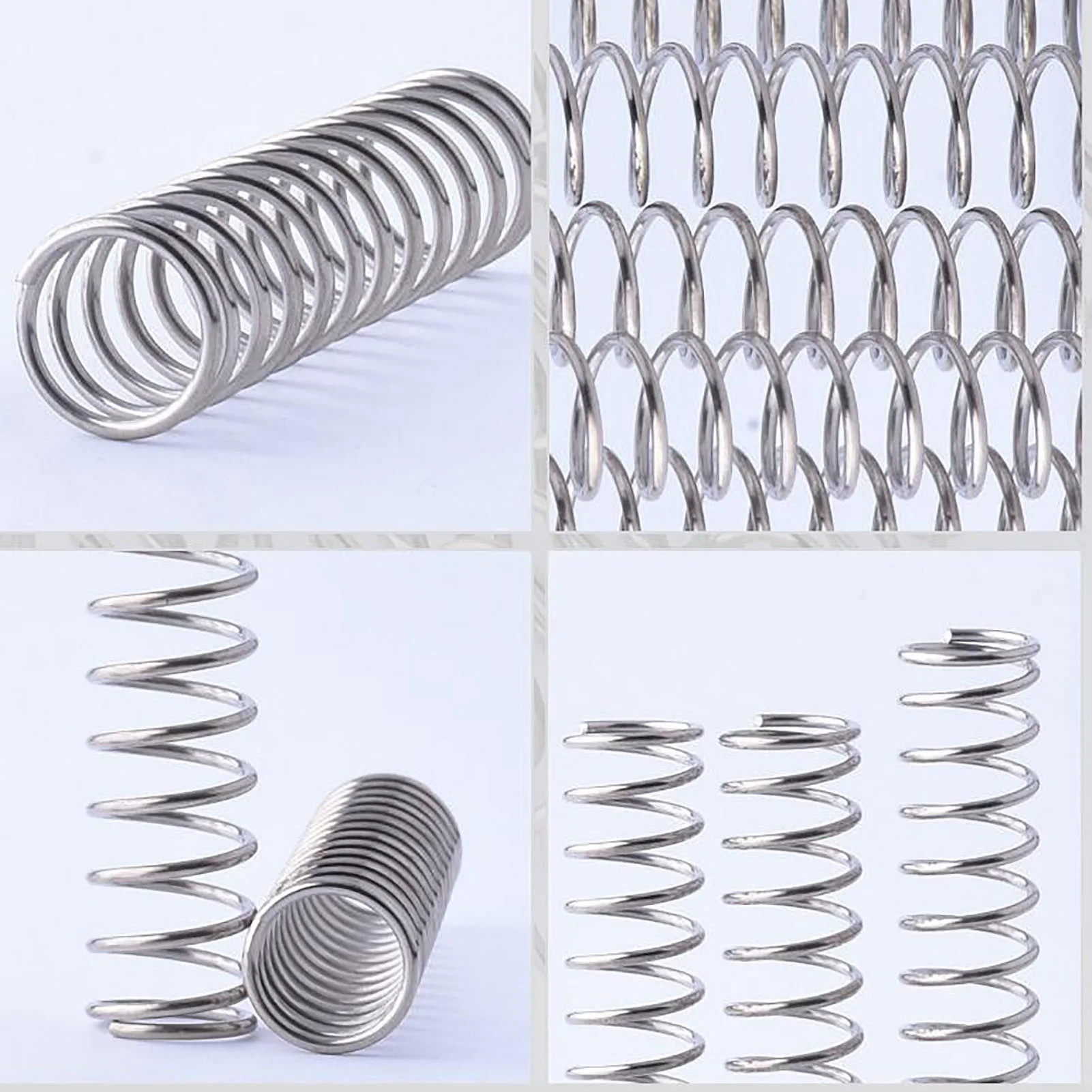 10PCS 0.3mm Wire Diameter, 3mm Out Diameter, 10-50mm Length, 304 Stainless Steel Compression Spring
