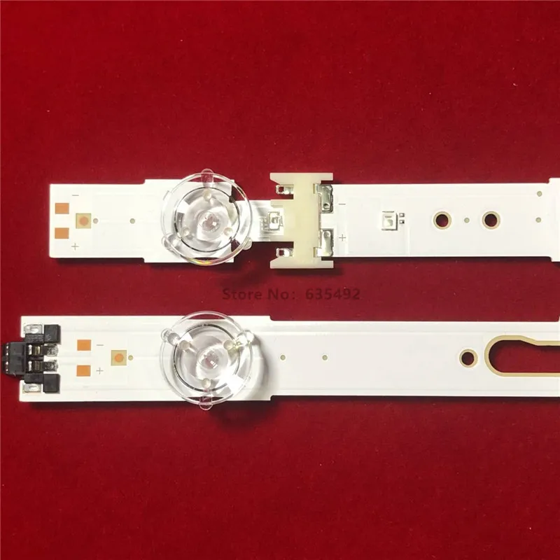 12 Uds tira de LED UE50MU6100 UE50MU6102 UE50MU6103 UE50MU6105 UE50MU6120 UE50MU6122 UE50MU6125 UE50MU6179 UE50MU6192 UN50KU6000