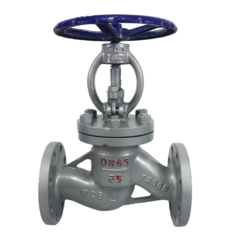 J41H High Temperature Hand Wheel Steam Valve Cast Carbon Steel 304 Flange Globe Valve for Rubber Product Making Machinery