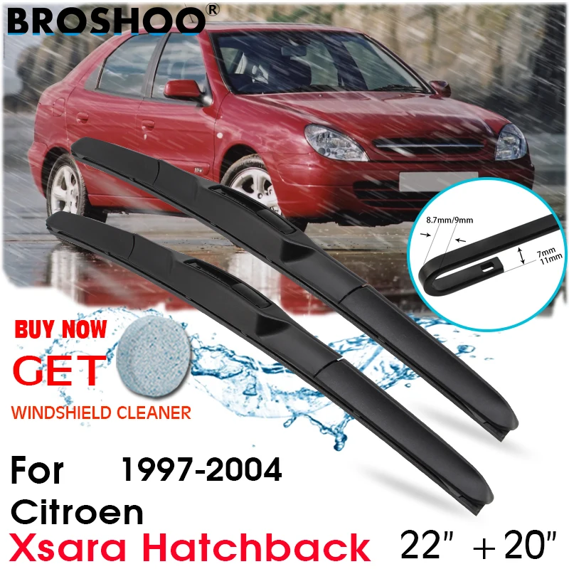 Car Wiper Blade Front Window Windscreen Windshield Wipers Blades Auto Accessories For Citroen Xsara Hatchback 22