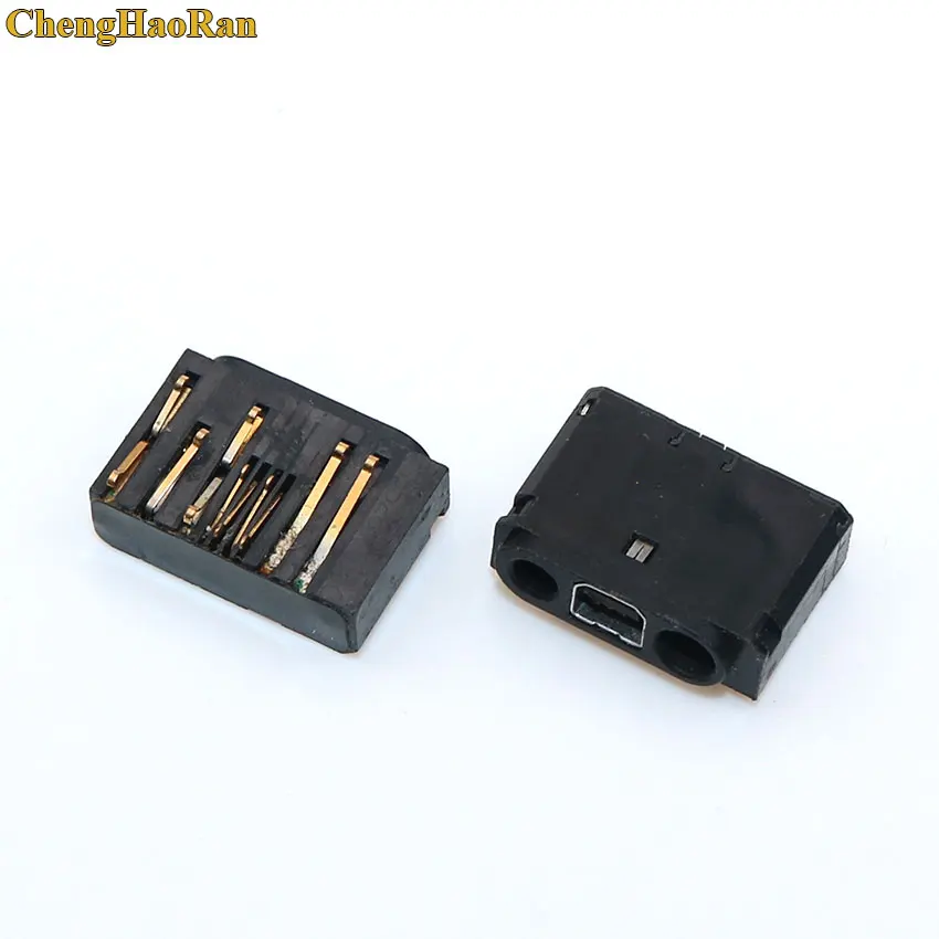 ChengHaoRan 5pcs USB Charge Socket Charging Jack Connector Dock Port Plug For Nokia 1600 1110 2610 1110i 2630 6030 1112 1116