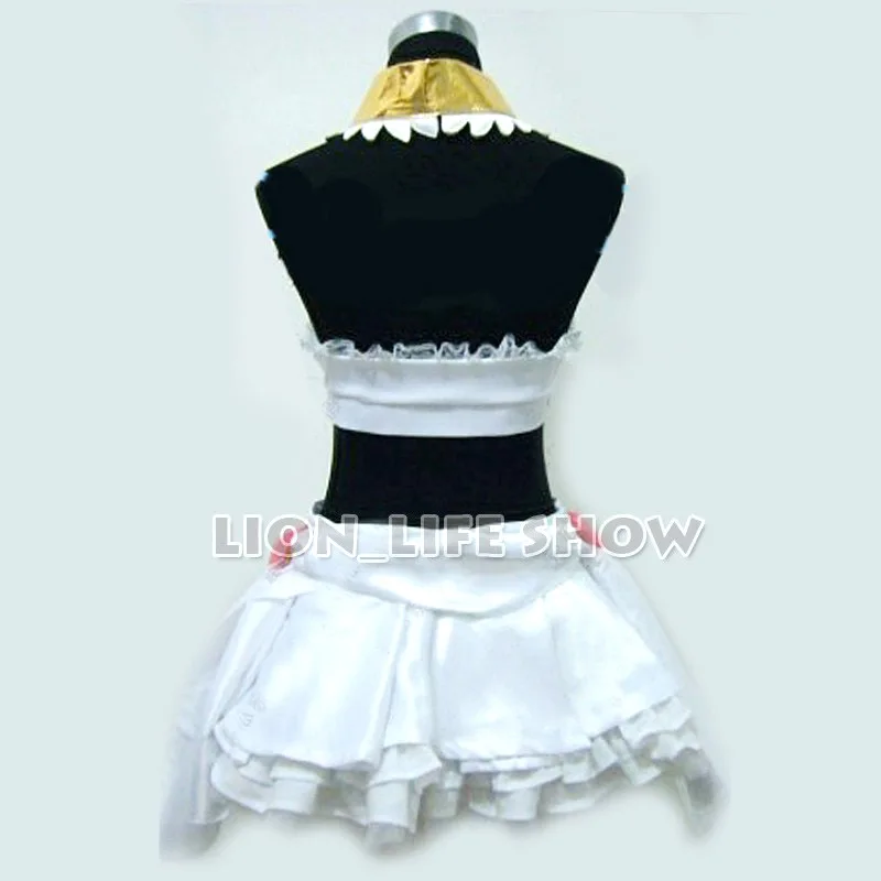 Anime Panty & Stocking with Garterbelt Panty Anarchy Stocking Angel Dress Uniform Cosplay Costume Custom Made Panty Anarchy wig