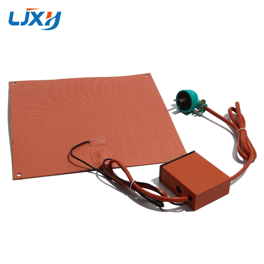 

LJXH 300mm Silicone Rubber Heating Plate with Holes JY-260 Intelligent Digital Display Thermostat Temperature Control Meter