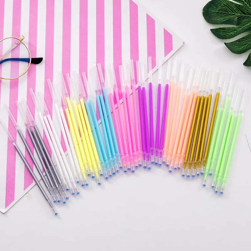 9 PCs Hand Account Highlights Refill 9 Colors Highlight Alternative Core Students Highlight Refill Alternative Core Wholesale