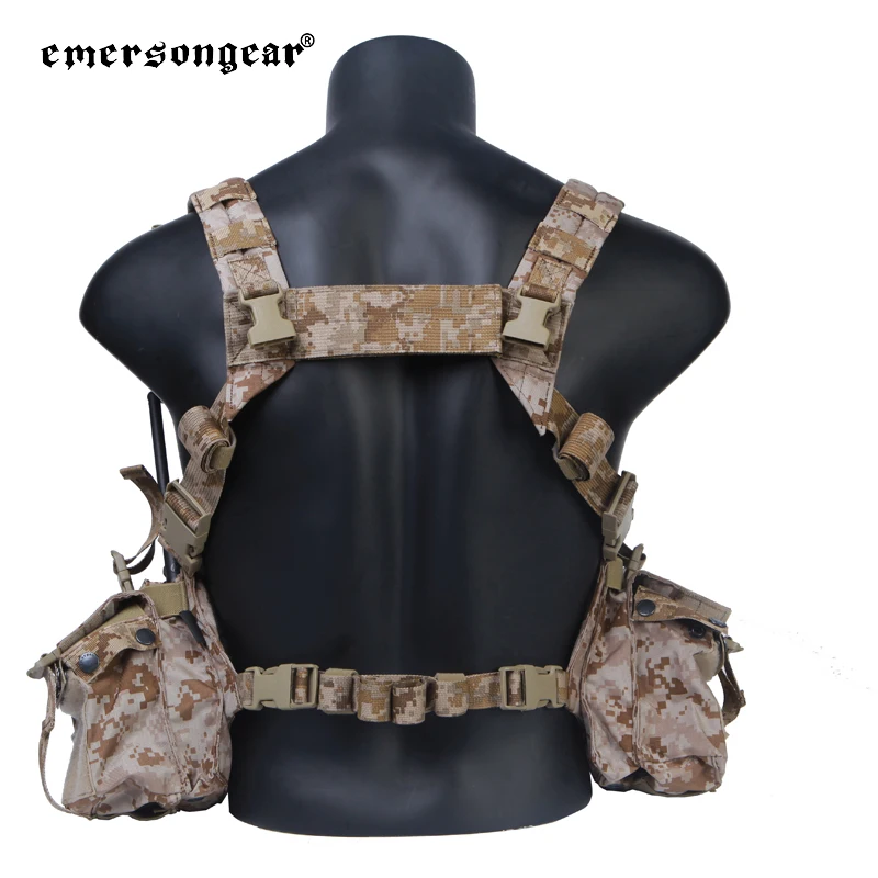 Emersongear Tactical LBT 1961A-R Chest Rig Magazine Pouch For Hunting Vest Plate Carrier Airsoft CS Game Shooting Outdoor Combat