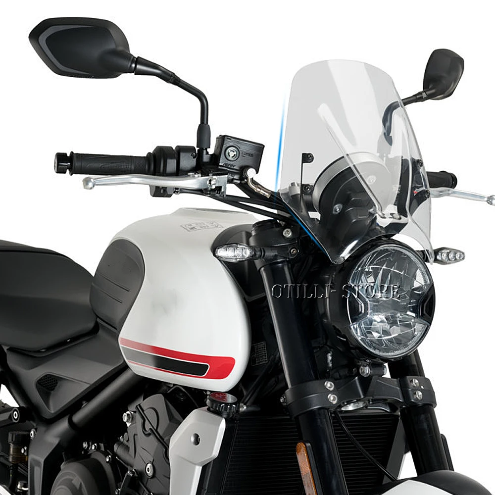 Fit For TRIDENT Trident 660 2024 2023 NEW Motorcycle Windscreen For Trident660 Accessories Windshield Baffle Air Wind Deflectors