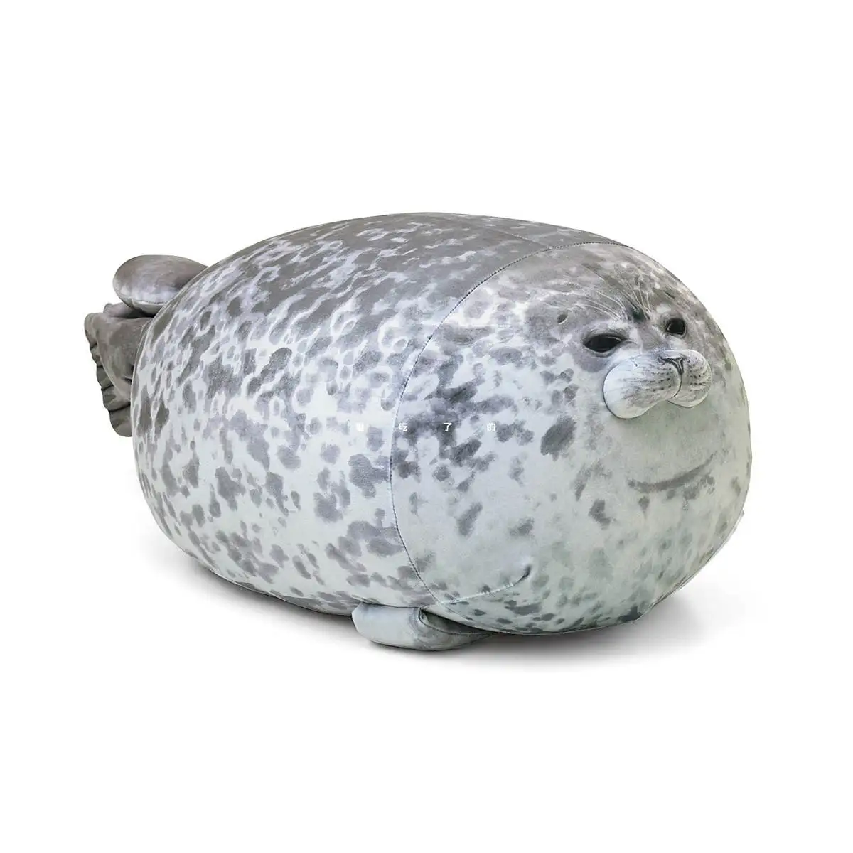 Angry Blob Seal Kussen Mollige 3D Nieuwigheid Zeeleeuw Pop Pluche Knuffel Baby Slapen Sierkussen Cadeaus voor Kinderen Meisjes