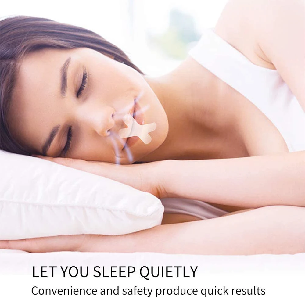 

360/300 шт./лот, ночные наклейки против храпа, полоски для сна, усовершенствованная нежная лента для рта для дыхания, улучшенный ночной сон X I