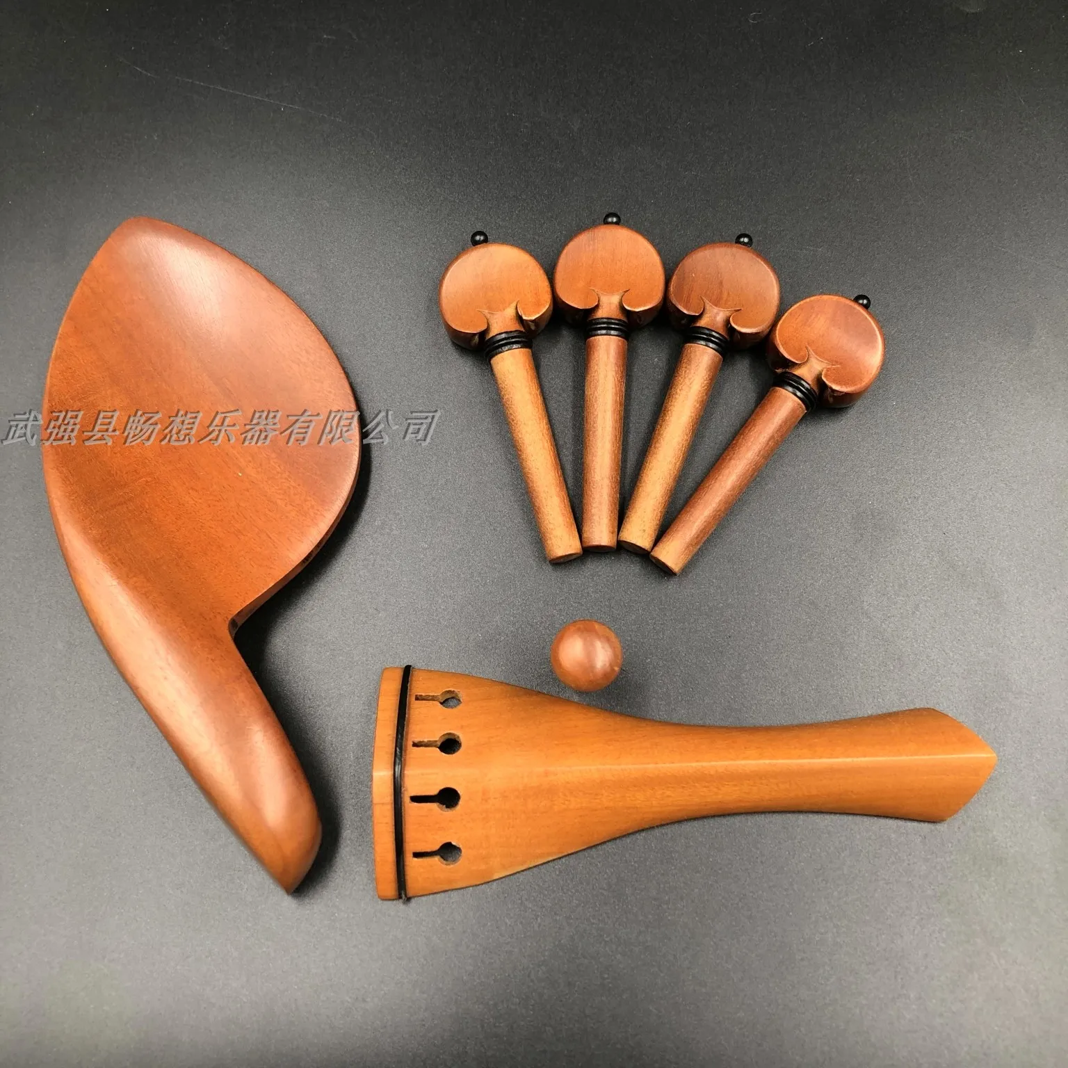 1sets of Great viola fittings, jujube wood #6425,Musical instrument part