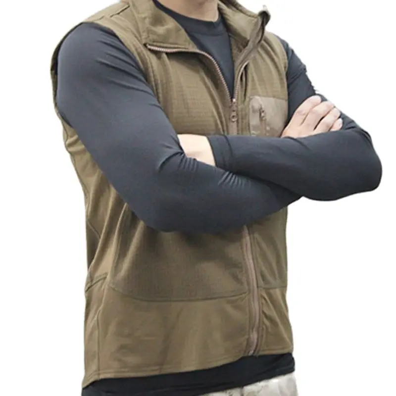 Emersongear Tactical Corn Fleece Vest Warmth Combat Hiking Sports Outdoor Cycling Hunting Airsoft Commuting Camping