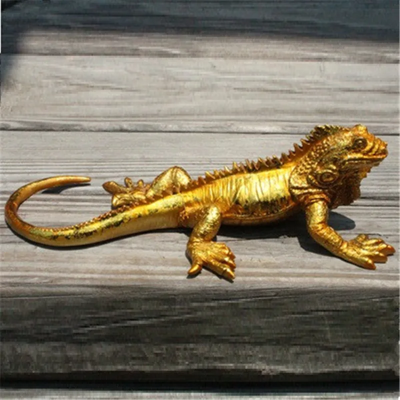 

CREATIVE ANIMAL VEHICLE-MOUNTED ARTS AND CRAFTS ORNAMENTS PERSONALIZED HOME DECOR SIMPLE LIZARD ORNAMENTS A583