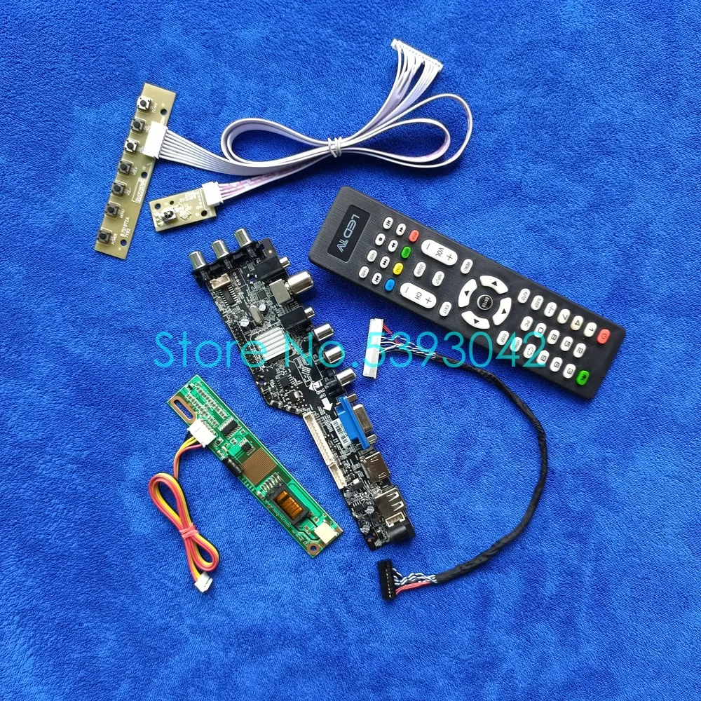 Imagem -01 - para Lp154w01-tla1 a2 a3 a6 a8 1280*800 Monitor Usb Hdmi-compatível 1ccfl 30pin Lvds Digital 3663 Dvb Controlador Placa de Driver Kit para lp154w01 tla1 a2 a3 a6 a8 1280800 monitor usb hdmi compativel 1ccfl 30pin lvds digital 3663 dvb controlador placa de driver kit 01
