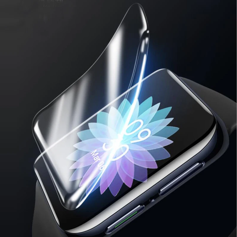 OPPO Watch 41mm 46mm 스마트 스포츠 Smartwatch 전체 화면 보호기 커버 가드 액세서리 용 TPU 소프트 보호 필름 5 개