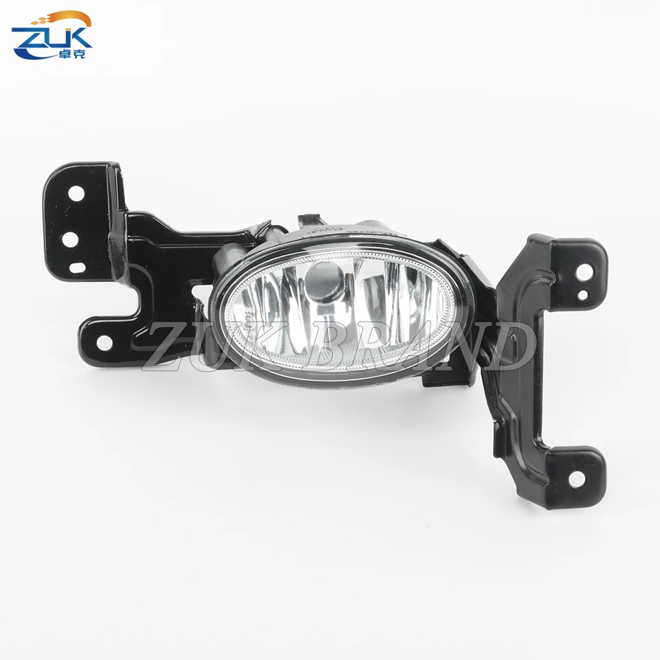 ZUK Pair Glass Front Fog Light Fog Lamp For HONDA ODYSSEY RB3 2013 2014 Fog Lamp Front Bumper Anti-Fog Reflector Light Foglight