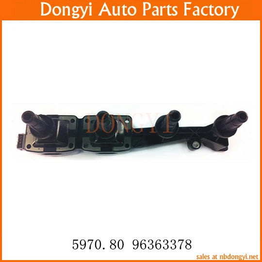 Ignition Coil OE NO. 5970.80 597080 96363378