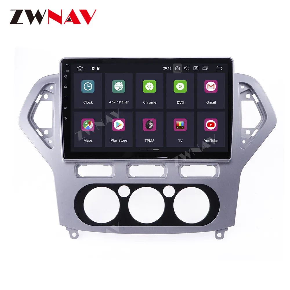 Android 10 4G 64G Car DVD Player GPS Navigation For Ford Mondeo 4 2006 - 2010 Car Auto Radio Stereo Multimedia Player HeadUnit