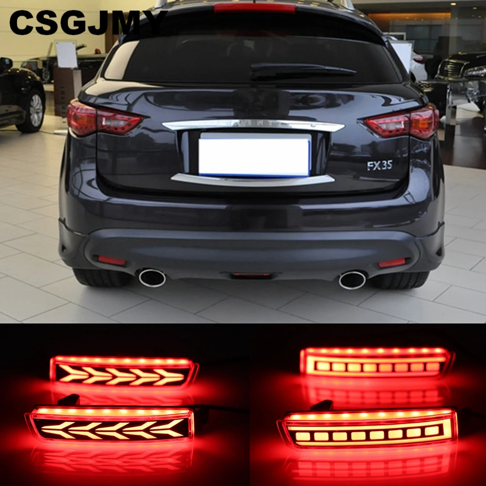 LED Rücklicht-Kombi (Smoked) Für Infinit FX35/FX50/QX70 – Rück-, Brems- & Nebelleuchte, IP67, 40 LEDs