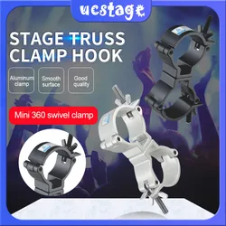 Mini 360 Swivel Clamp Aluminium Double Coupler Suit 48-51mm Tubes Fit F34 Truss TUV Quality Stage Accessories
