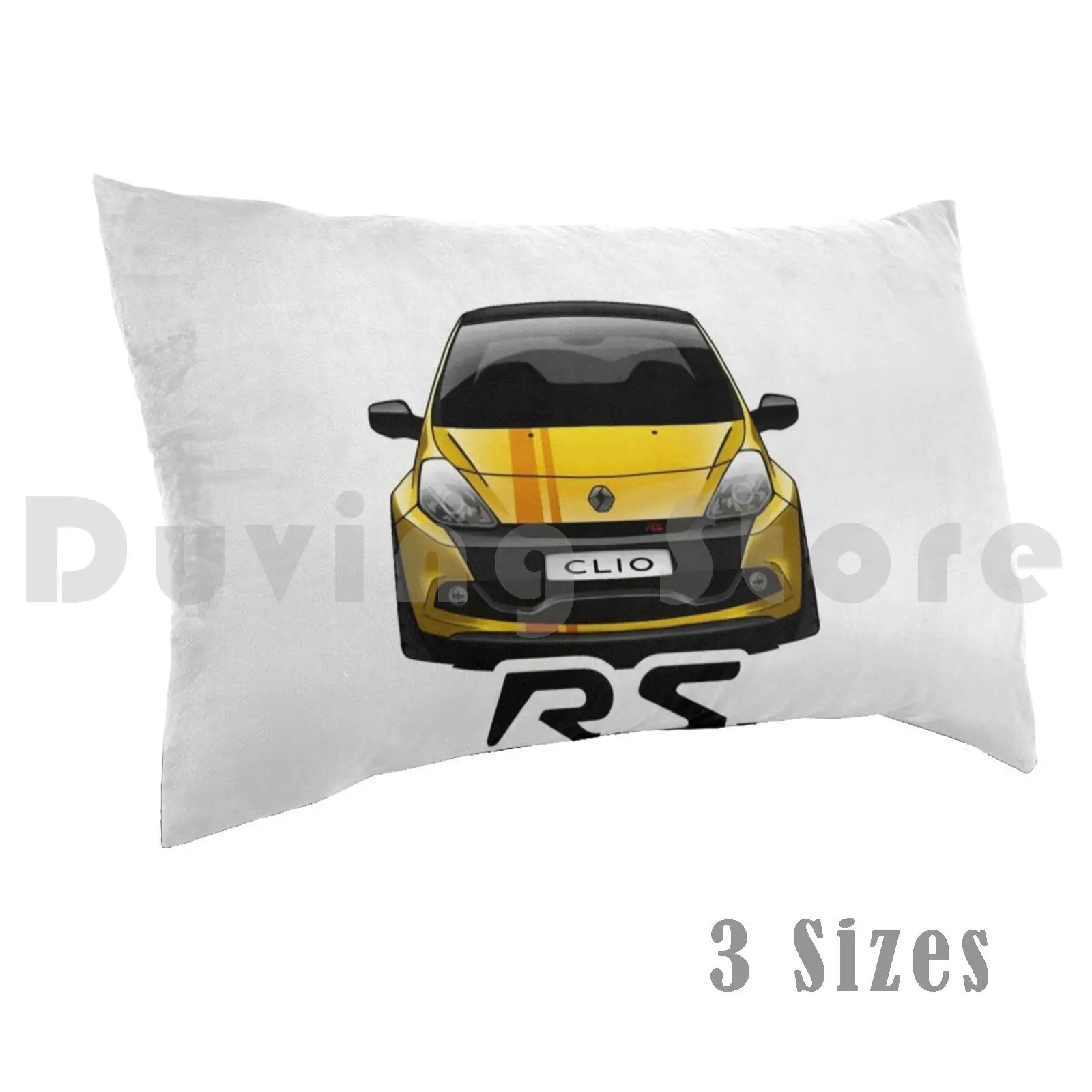 Clio Rs 3 Design 2020 Pillow Case DIY 50*70 Clio Rs Clio3 Sport Desgin 2020 2021