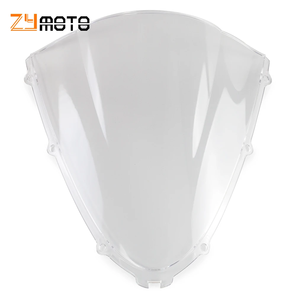 Motorcycle Double Bubble Windshield WindScreen Screen For KAWASAKI NINJA ZX14R ZZR1400 ABS 2006-2020 2019 2018 ZX 14R ZZR 1400