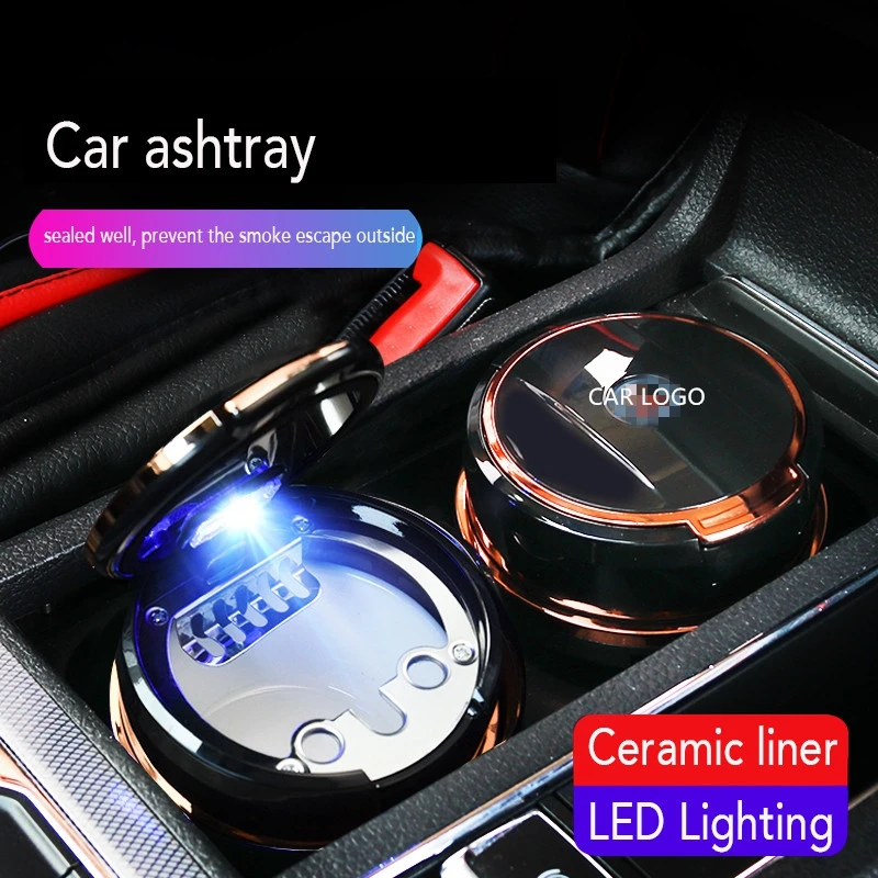 Ashtray Ceramic Cup Holder For Sportage 4 Kia Ceed 2010 3 K7 Sorento Prime Motors 2019 Goods Rio 4 Gt Car With Led Light Luxury